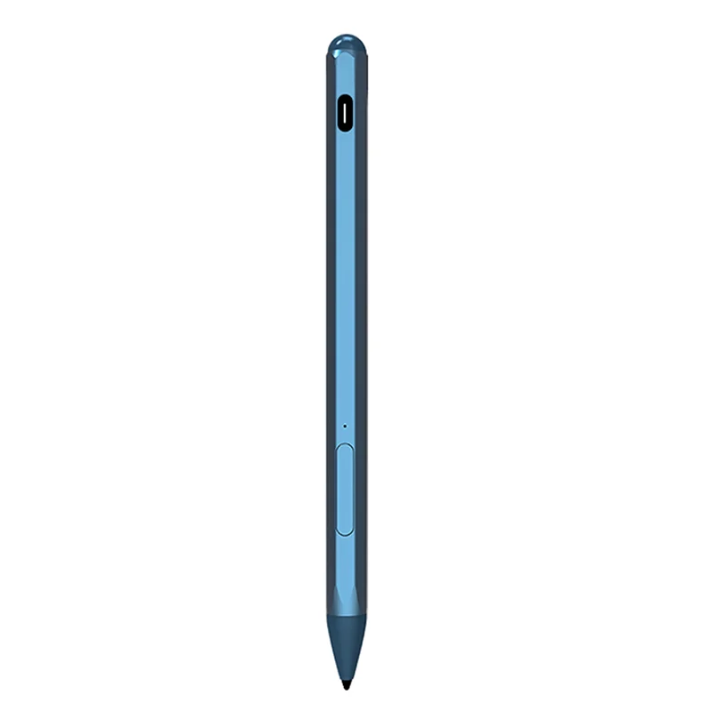 Active Stylus Pen for Microsoft Surface Pro 8 7 6 5 4 X Laptop 4096 Levels Pressure Palm Rejection-Blue