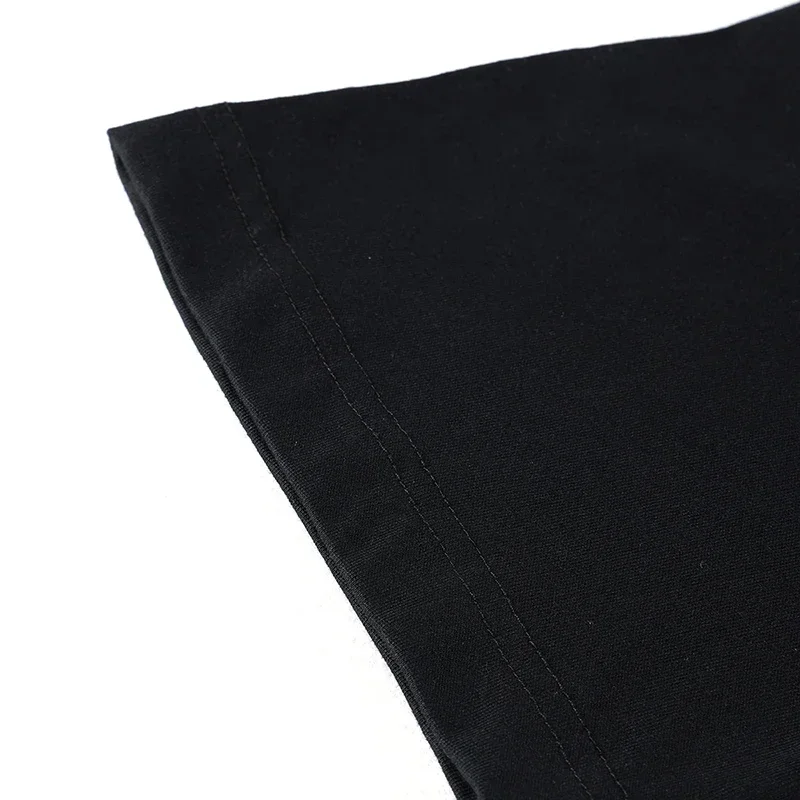 تي شيرت الشارع الشهير السماء الجرافيك تي شيرت القطن محب الرجال التي شيرت للجنسين بلايز تيز الأسود الهيب هوب #4