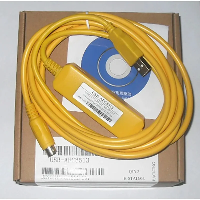 USB-AFC8513 Adapter FP0 FP2 FP-X FP-M PLC Programming Cable