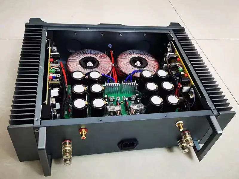 KSA100 Class A High-power Fever Amplifier Hifi Amplifier Input Voltage AC220V/110V With 12 Gold Sealed Large Tubes Output