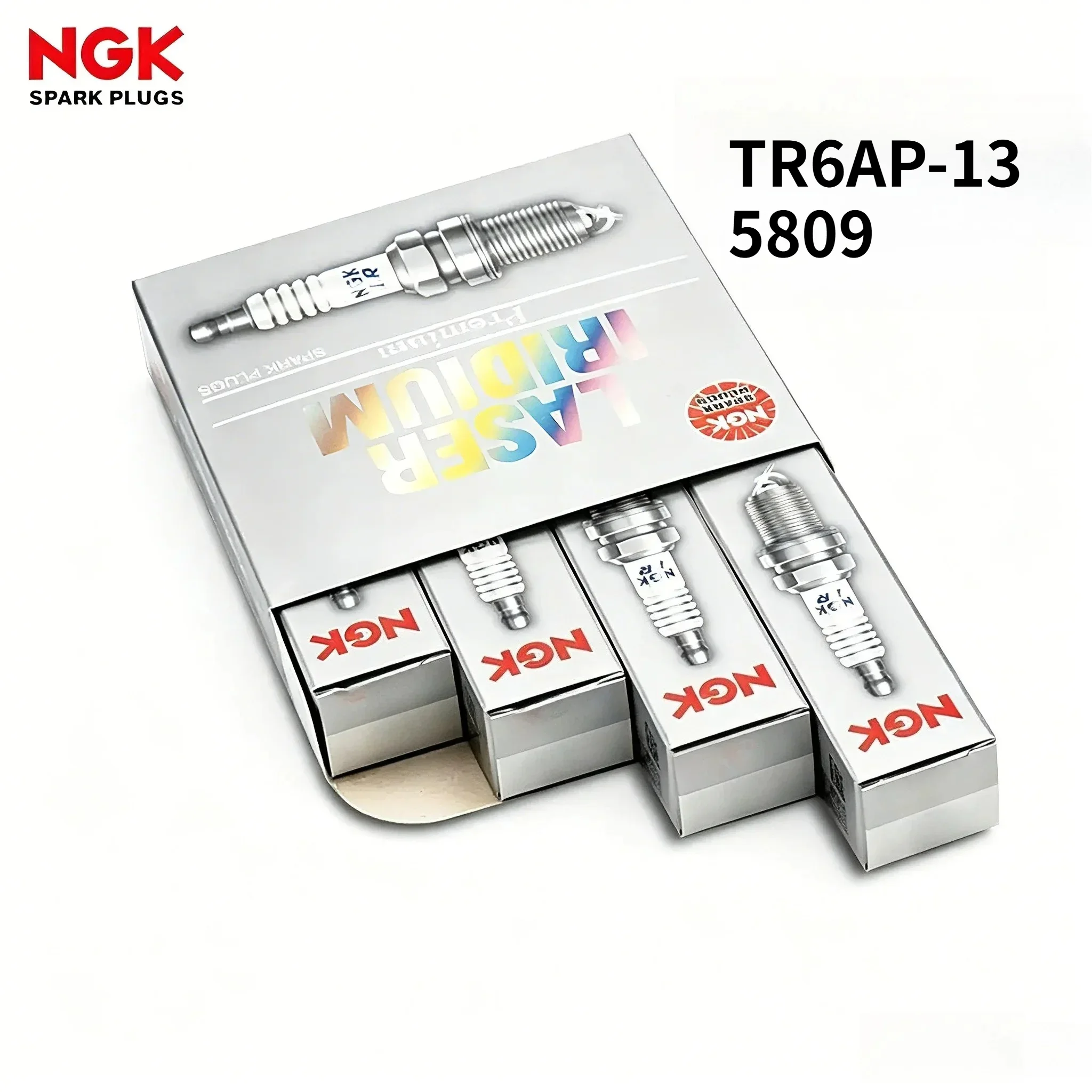 NGK Laser Platinum Spark Plug TR6AP-13 5809 Single Pack For Volvo C30 S40 Car Ignition Replacement Spark Plugs