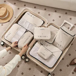 Travel Packing Bags Folding Organizer Storage Bag Wardrobe Suitcase Organizer Cubes Luggage Clothes Shoes Underwear Pouch