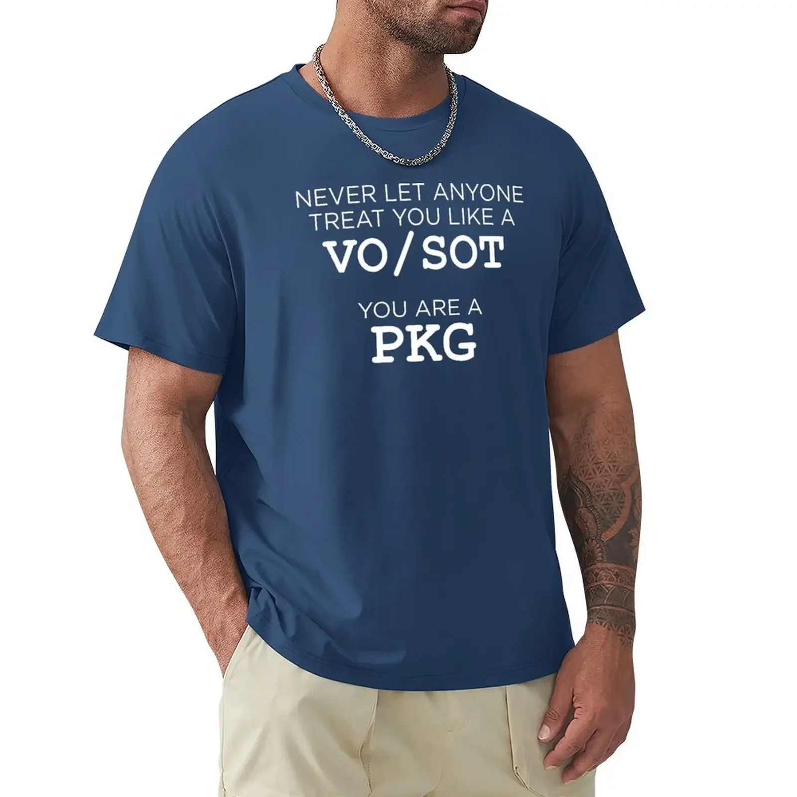 Never Let Anyone Treat You Like A VO/SOT T-Shirt quick drying for a boy plain black t shirts men