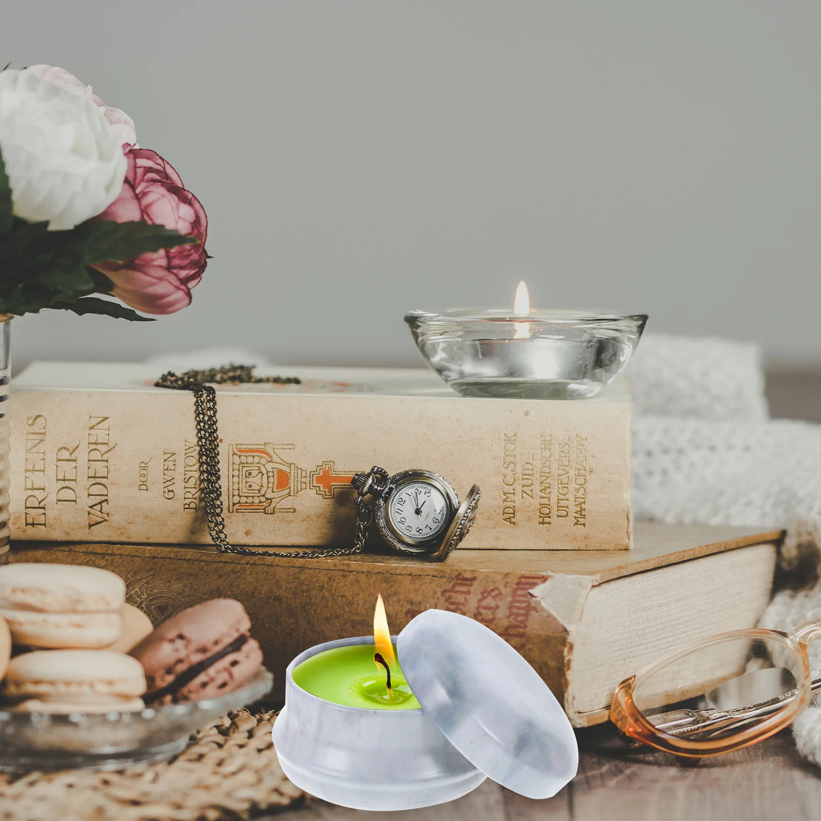 

12pcs Mini Tinplate Box For Pills Tea Candy Storage Creative Portable Container Small Metal Case For Makeup Accessories