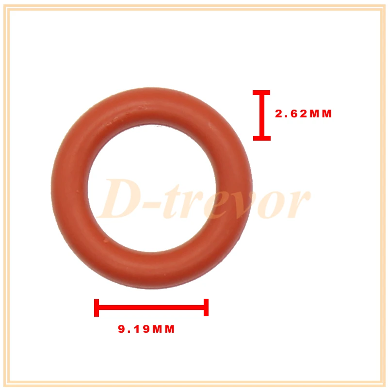 500pieces sealing ring rubber orings 9.19*2.62*14.43mm for fuel injector repair kits For CHEVY GMC Delphi 17113553 25317628