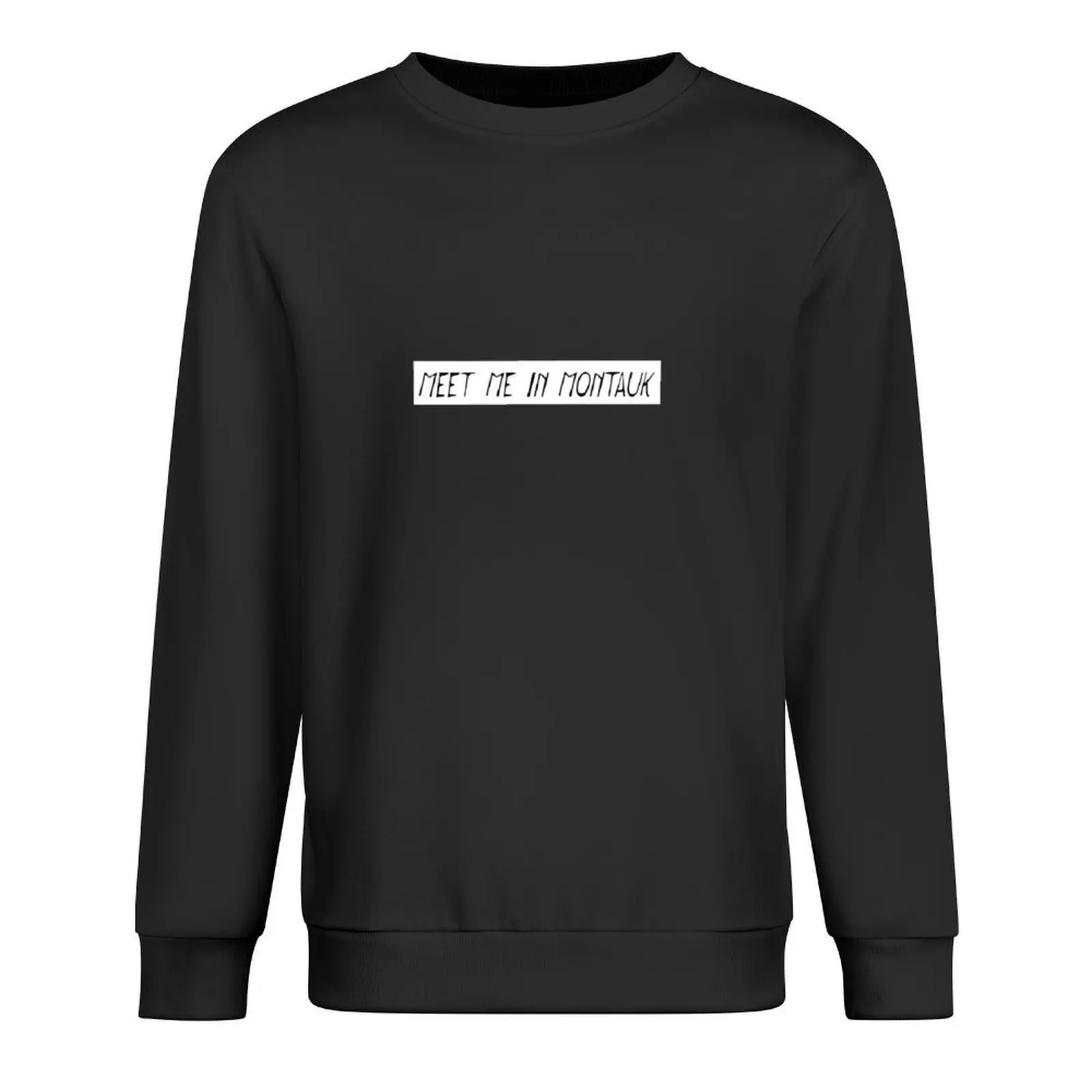 

Meet Me in Montauk Pullover men clothes tracksuit men autumn jacket men mens clothes oversize sweatshirt