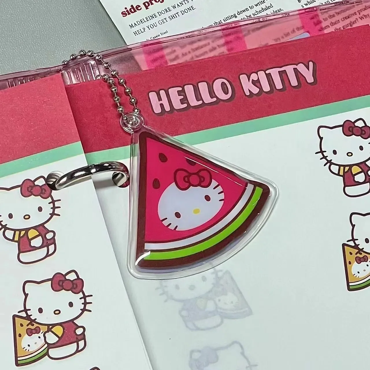 Notatnik Sanrio Hello Kitty przystojny uczeń śliczne dziewczęce serce twarda skorupa kolorowanka strona nauka artykuły papiernicze notatnik zabawki