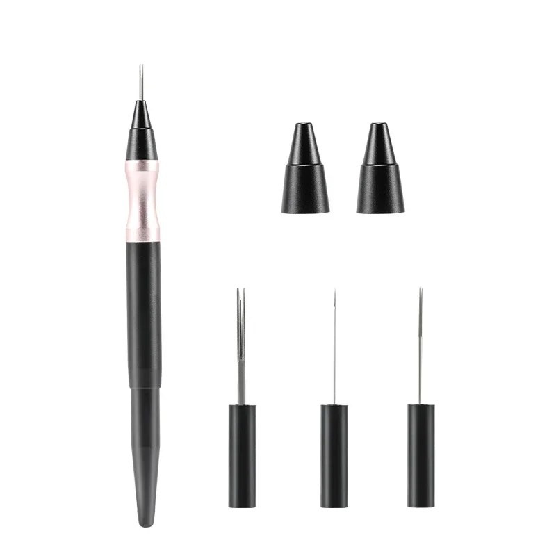 Shadow Powder Ombre Effect Microblading Manual Pen Eyebrow Tattoo Permanent Makeup Handtool microblade brow pen