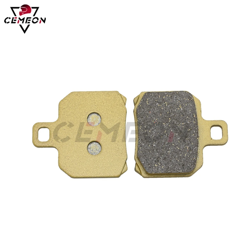 For YAMAHA XQ125 XQ150 Maxster 01-03 VP125 X-City 08-15 YP125 Majesty 01-09 YP125R X-Max 06-16 YP180 Motorcycle Rear Brake Pads