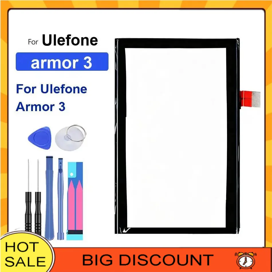 Mobile Phone Battery For Ulefone Armor 2 3 5 6 7 8 9 9E 10 11 11T X X8 X6 X2 X3 X5 X7 X7 Pro X7Pro Armor3 Armor4 Armor5 Bateria