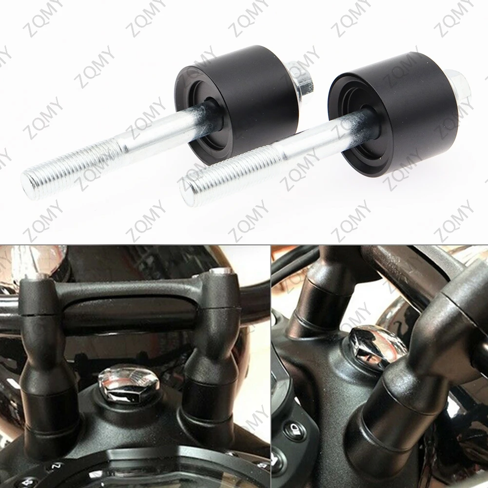 Motorcycle Handlebar Riser Clamp Spacer Bar Mount for Triumph Bonneville T100 T120 Bobber black Scrambler 1200XC Street twin