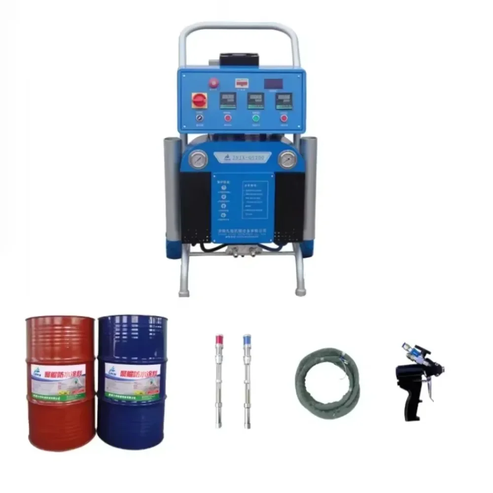 Component Polyurea Spraying Machine 5000PSI High Pressure System for Roof & Auto Liner Waterproof Insulation Hot Sale
