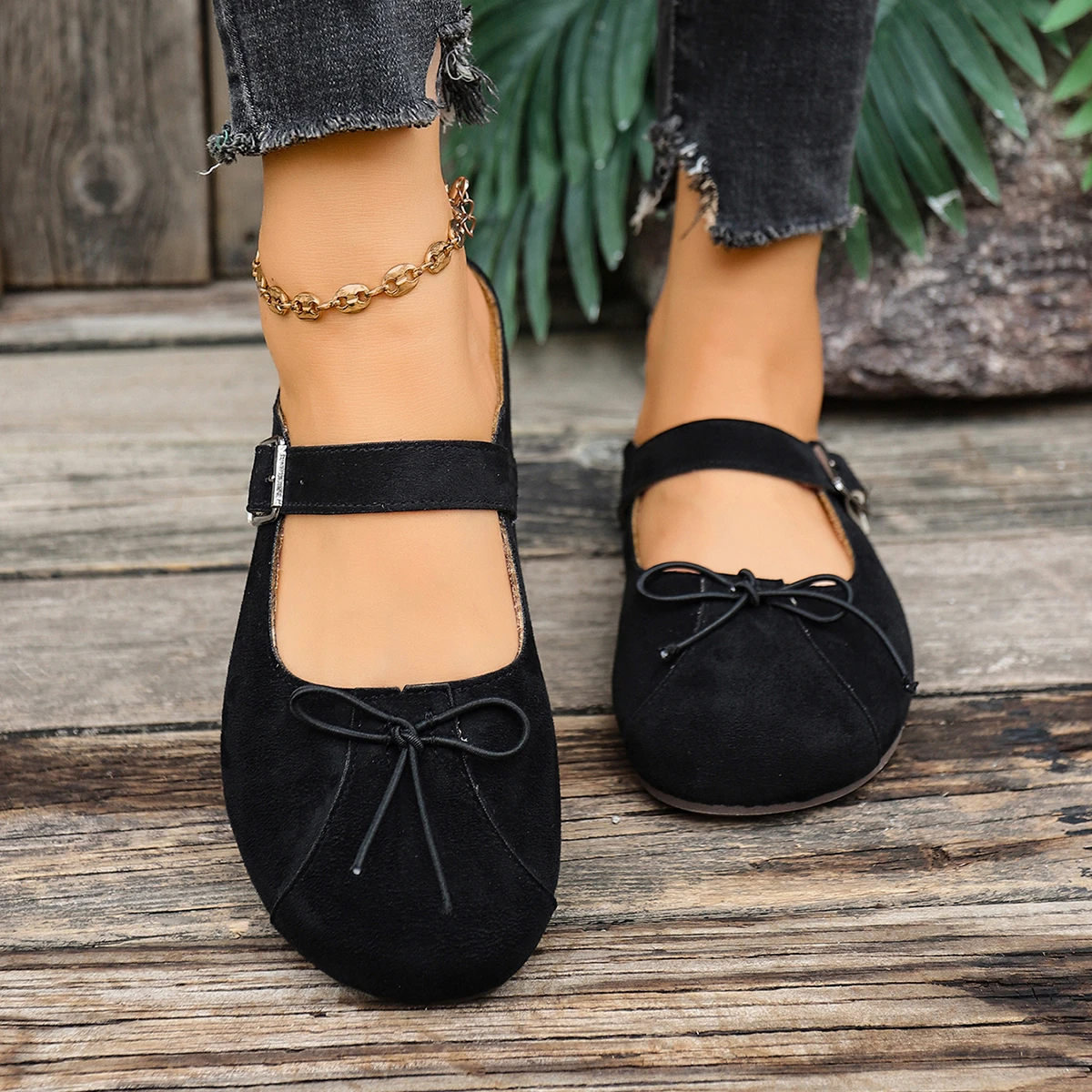 الربيع والخريف أنيقة بلون جولة رئيس فراشة عقدة عارضة الأحذية المسطحة المألوف جديد مريح الأحذية النسائية