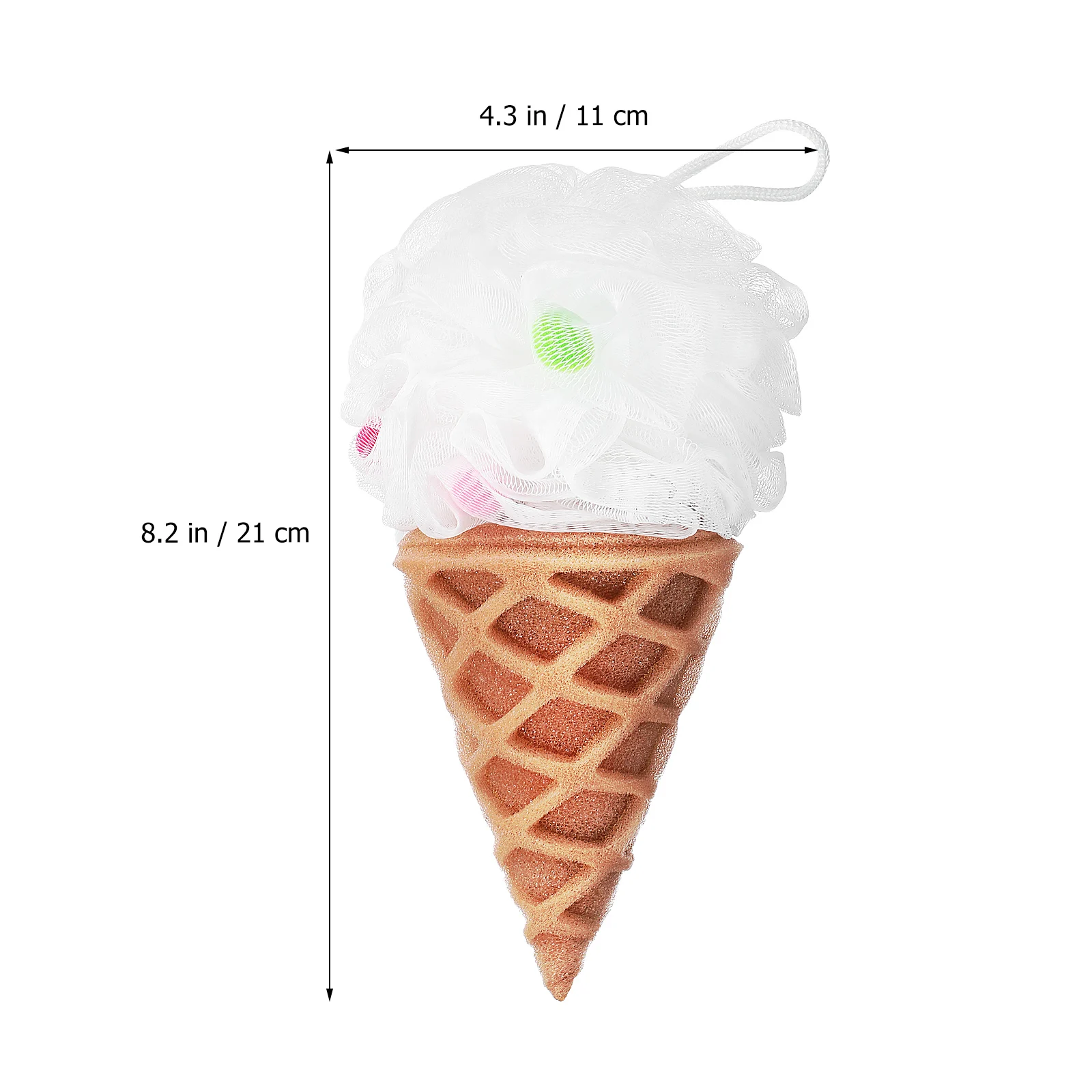 

3Pcs Loofah Bath Ball Set Foaming Mesh Sponge Shower Scrubber for Exfoliating Bathing Cleaning Accessories