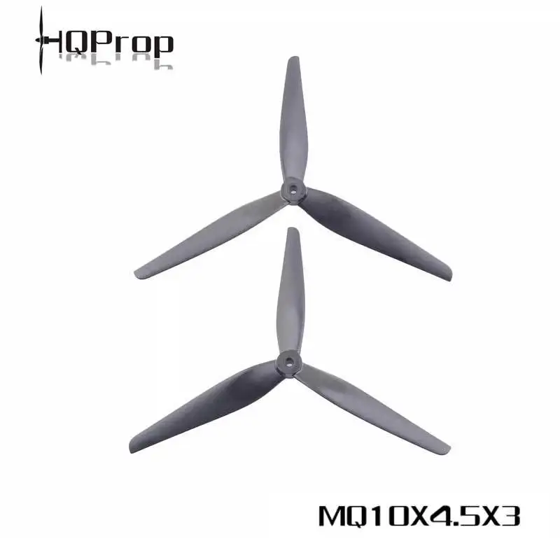 Hq Prop 10x4.5x3 1045 10-Inch Three-Blade Propeller Fpv Drone Racing Efficient Nylon Toy Accessories