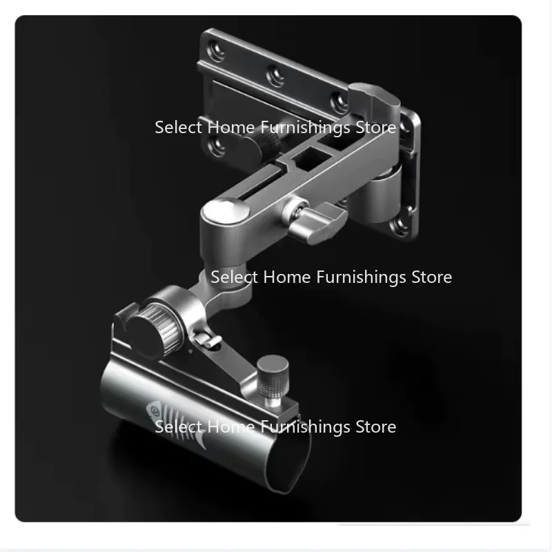 Suitable for Precision Fishing Box Accessories, Magnesium Aluminum Alloy Large Universal Folding 360 Degree Support Frame 2