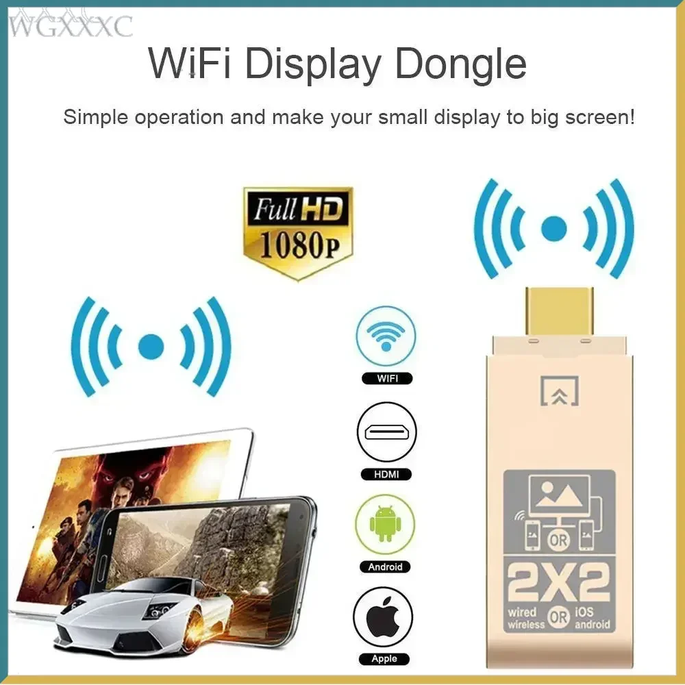 Wireless WiFi Hot Deal Display Dongle 2.4GHz TV Stick Miracast Airplay DLNA Adapter for Smart Phones or Tablets To HDTV