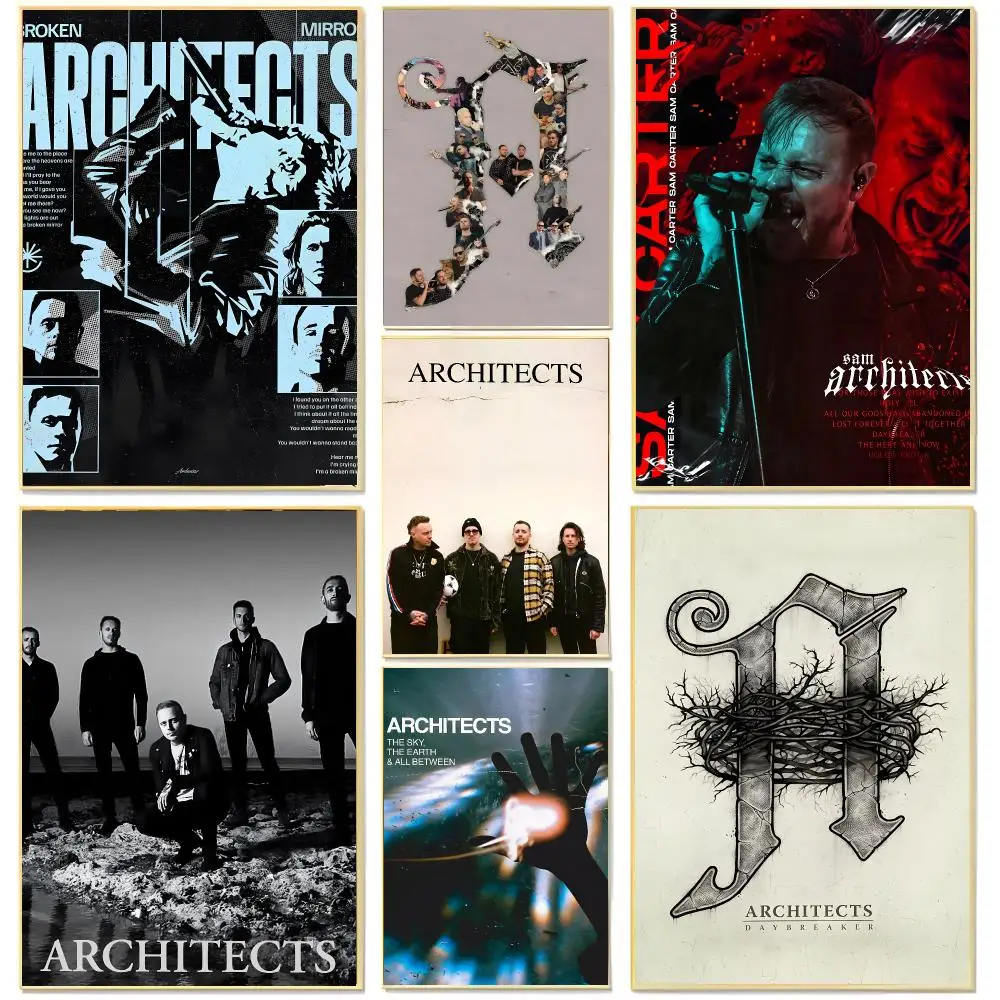 metalcore band A-Architects Poster Living Room Bedroom Decorative Print Unframed Decor
