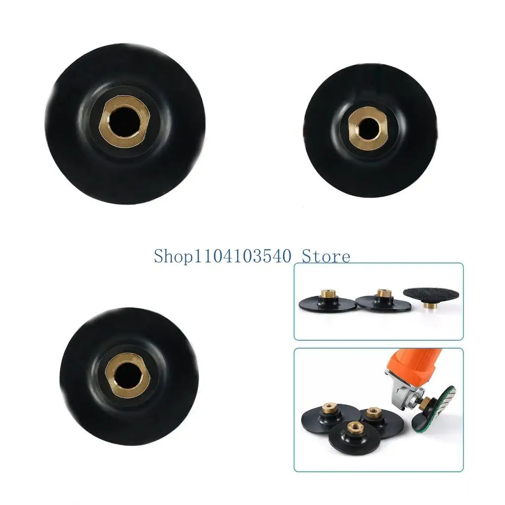

02DC Grinder Adapter Backing Pad 3/4inch Discs Holder For Professional Use