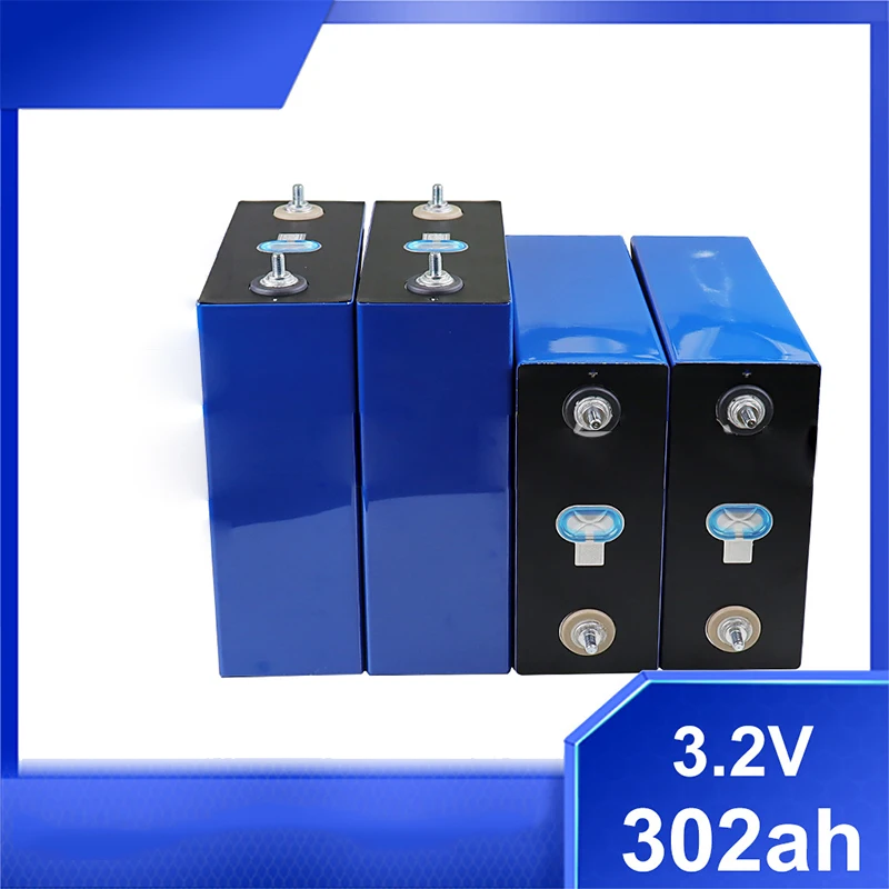 4 pz 3.2V 302AH LiFePO4 batteria grado A batteria al litio ferro fosfato cella di accumulo di energia nuovo 0 ciclo