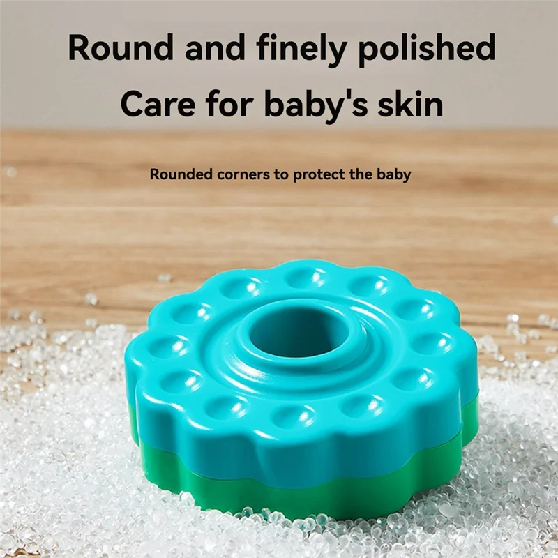 Rainbow Circle Stacker Montessoritoy Is Suitable For Children Aged 1-3, And Is An Ideal Birthday Present.