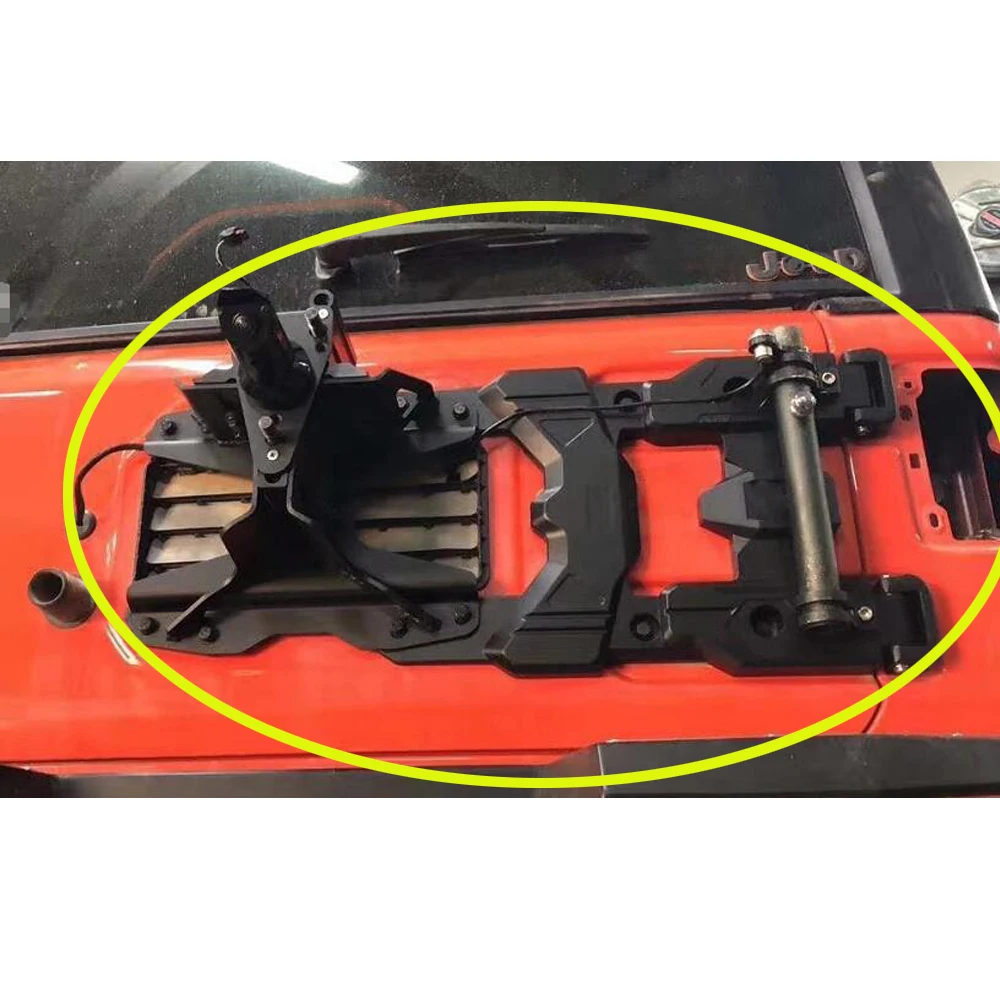 

Ransom JL1231 Wrangler JL 2025 Aluminum Spare Tire Bracket Spare Tire Bracket