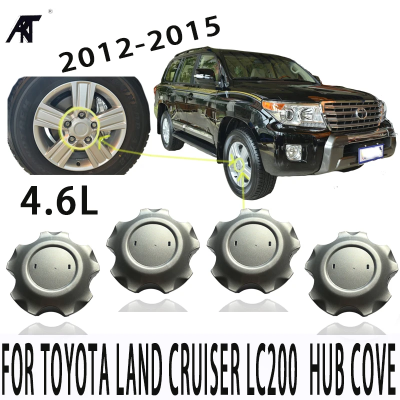 4Pcs Wheel Center Caps for LAND CRUISER 5700 LC200 4000 2012-2015 4.6 Hub Cover 42603-60260