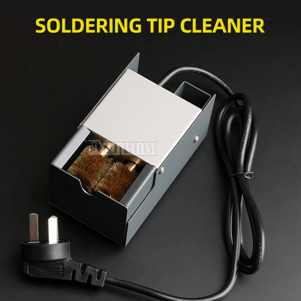 Automatic soldering nozzle cleaner soldering iron head cleaning machine