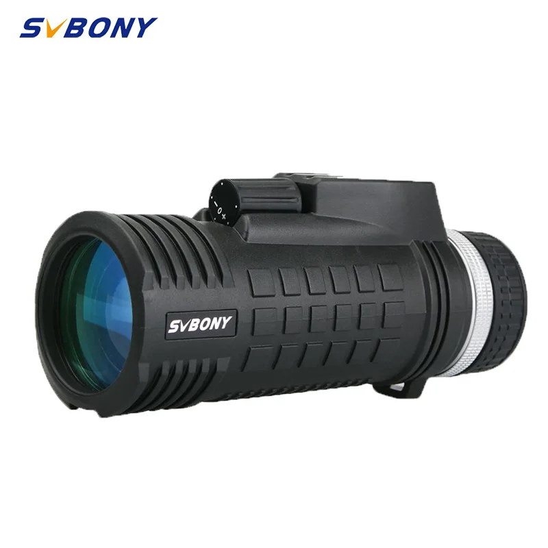 

SVBONY SV42 Telsescope 8x42 FMC BAK4 Prism Waterproof Monoculars Built-in Compass Rangefinder for Sea Travel