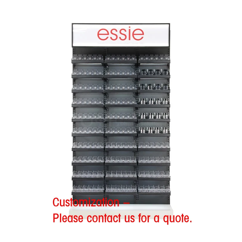 custom.Adjustable Shelf Cabinets Retail Shop Smoke Shelf Display Showcase Rack with Acrylic Pusher