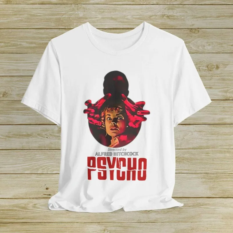 Horror Story T-shirt Retro Street Summer New Style Unisex Casual Fashion Cotton T-shirt