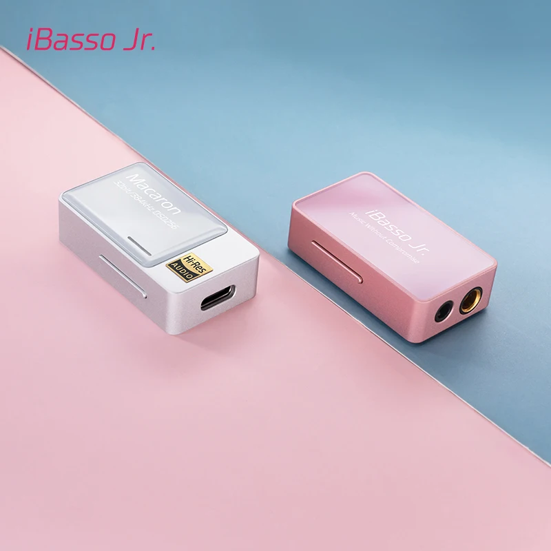 iBasso Jr.Macaron USB DAC Headphone Amp, Dual CS43131, 4.4mm/3.5mm