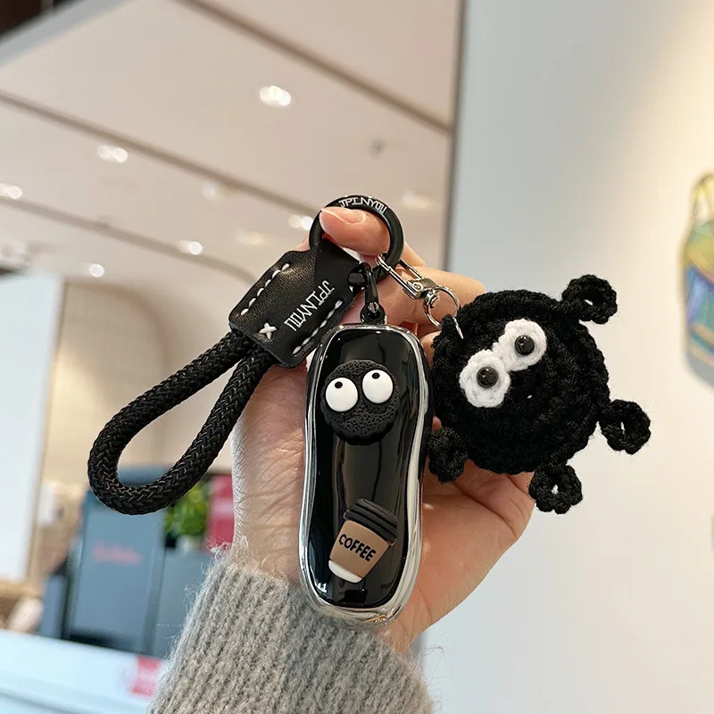 

Чехол для автомобильного ключа из ТПУ, чехол для дистанционного управления, держатель цепи, защитный брелок для Porsche Taycan Panamera Macan Cayenne Hybird 718 911, Boxster