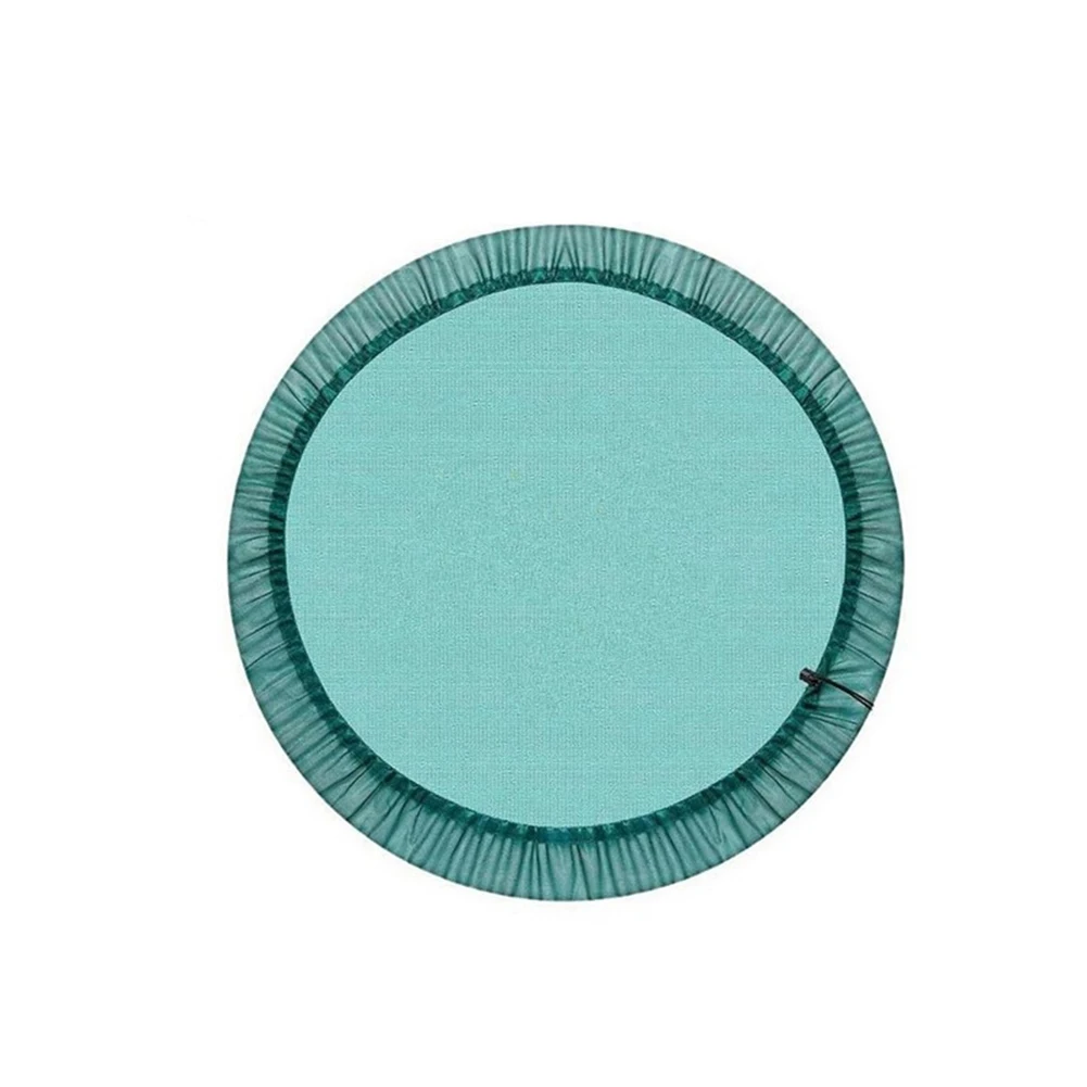 Polyester Fine Mesh Cover for Rainwater Buckets For Outdoor Use Leaf and Debris Filter with Elastic Drawstring 80cm 95cm 100cm