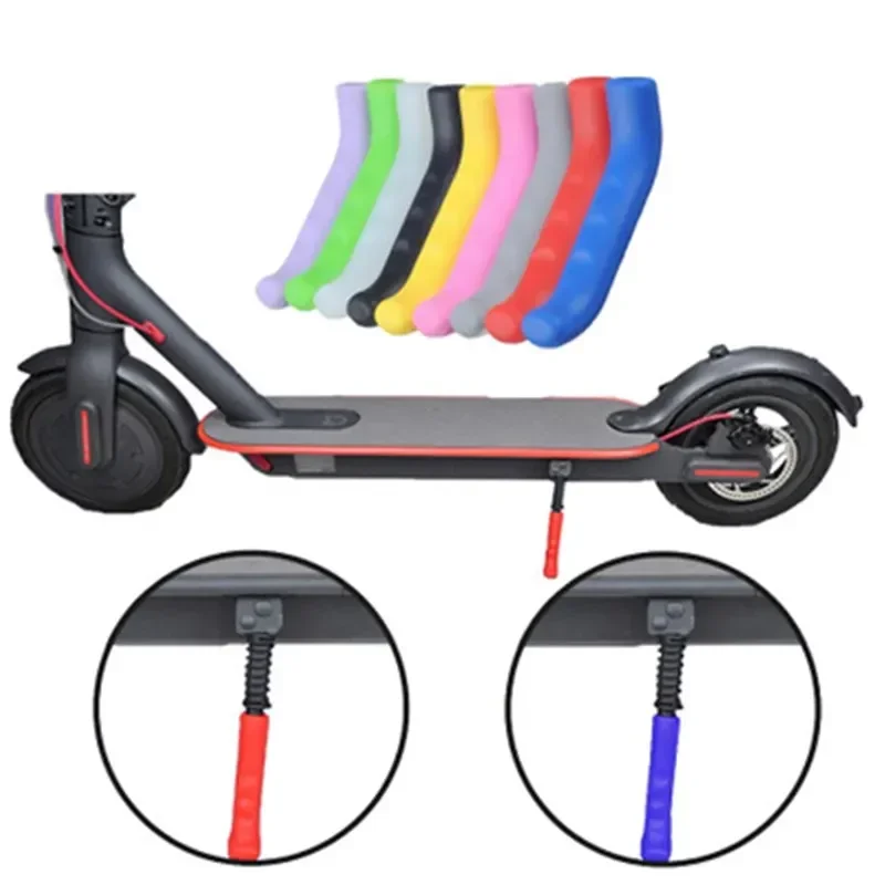 Silicone Brake Handle Cover Sleeve Universal Brake Lever Protection Cover Protector for Xiaomi Mijia M365 Electric Scooter