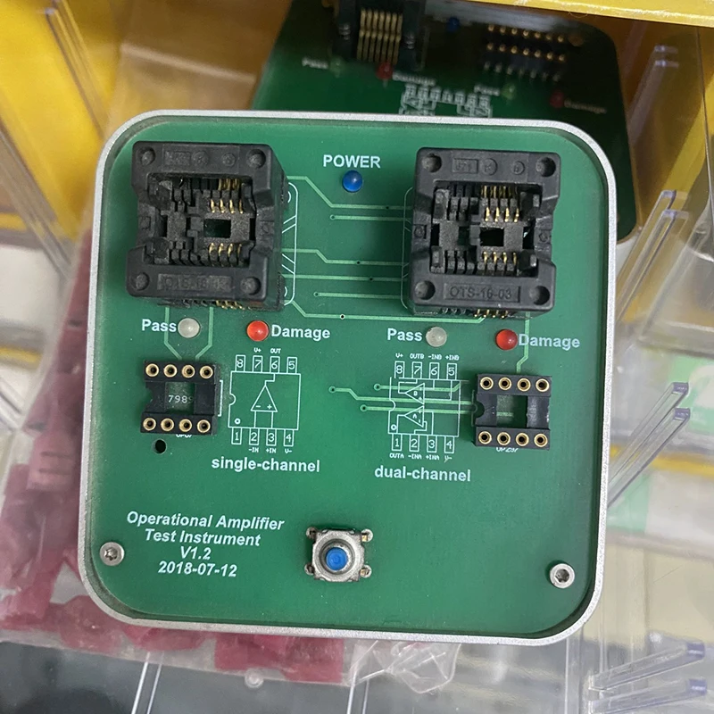 

OP Amp Tester OP Amp Batch Testing Tool Can Detect 3,000 Pieces Per Day