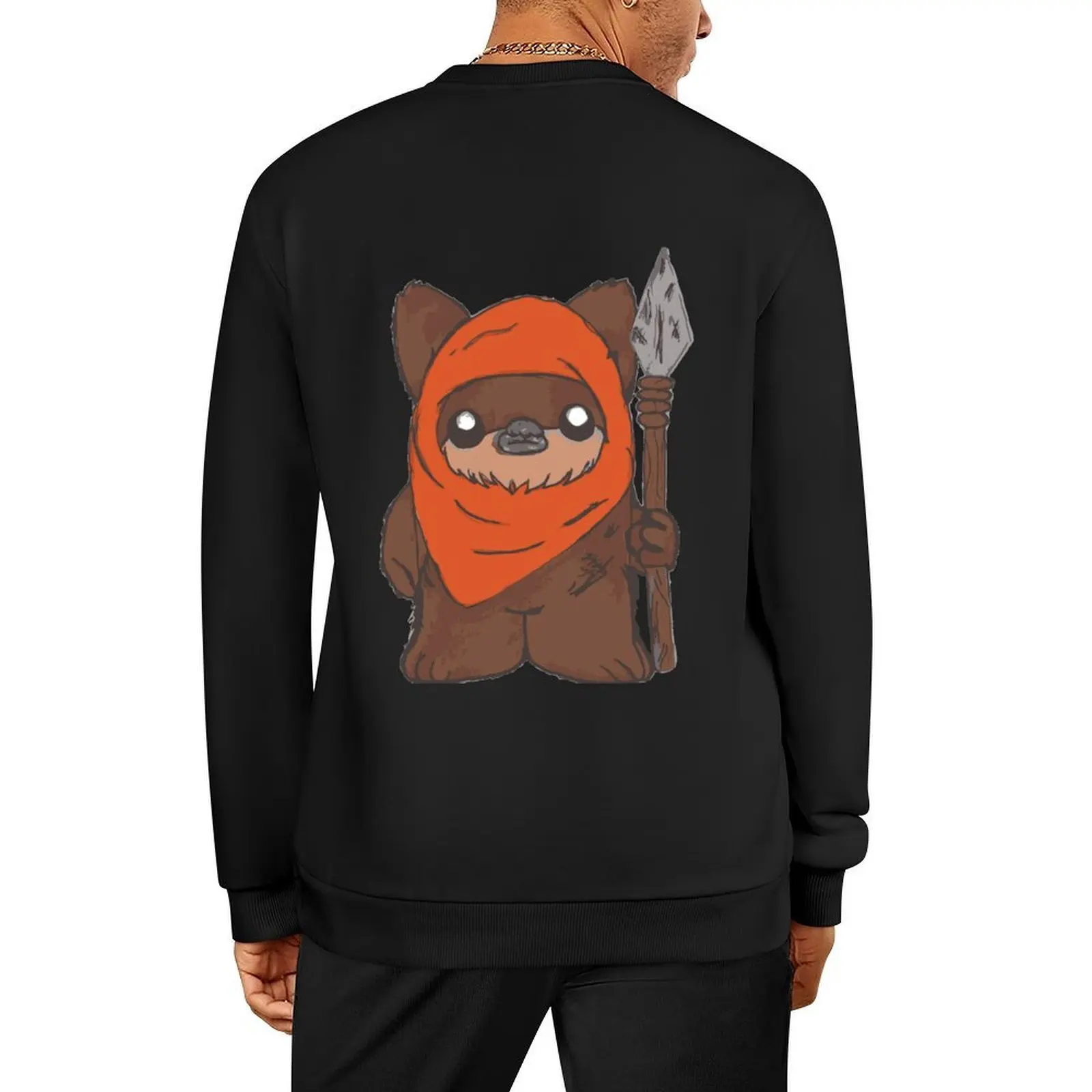 

Ewok Wicket Pullover tracksuit men men's coat korean style clothes aesthetic clothing oversize sweatshirts