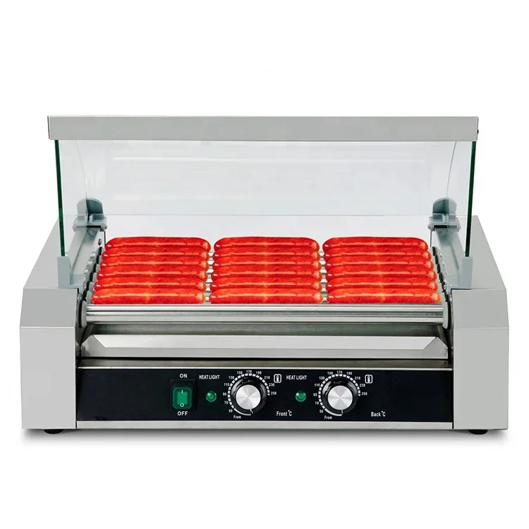 CE Approval Low Noise Hot Dog Roller Grill/Hotdog Griiling Machine