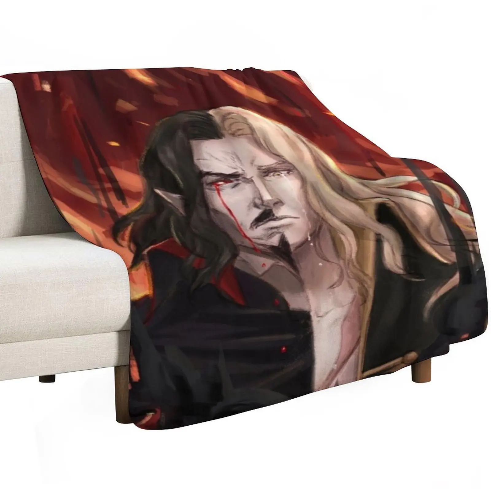 Castlevania Throw Blanket Soft Plush Plaid christmas gifts valentine gift ideas Stuffeds Luxury Brand Picnic Blankets