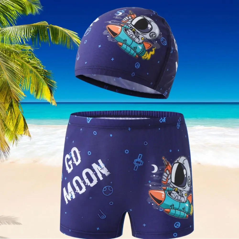 Toddler Beach Swimsuit Euro Boys Swimming Trunks Dinosaur Portable Childrens Swimsuit Crab 1-7Years Kids Swimsuit Summer