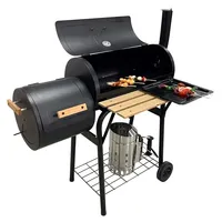 Korean Restaurant Large Smokeless Berbecue Commercial Charcoal Foldable Outdoor Portable Bbq Grills Table