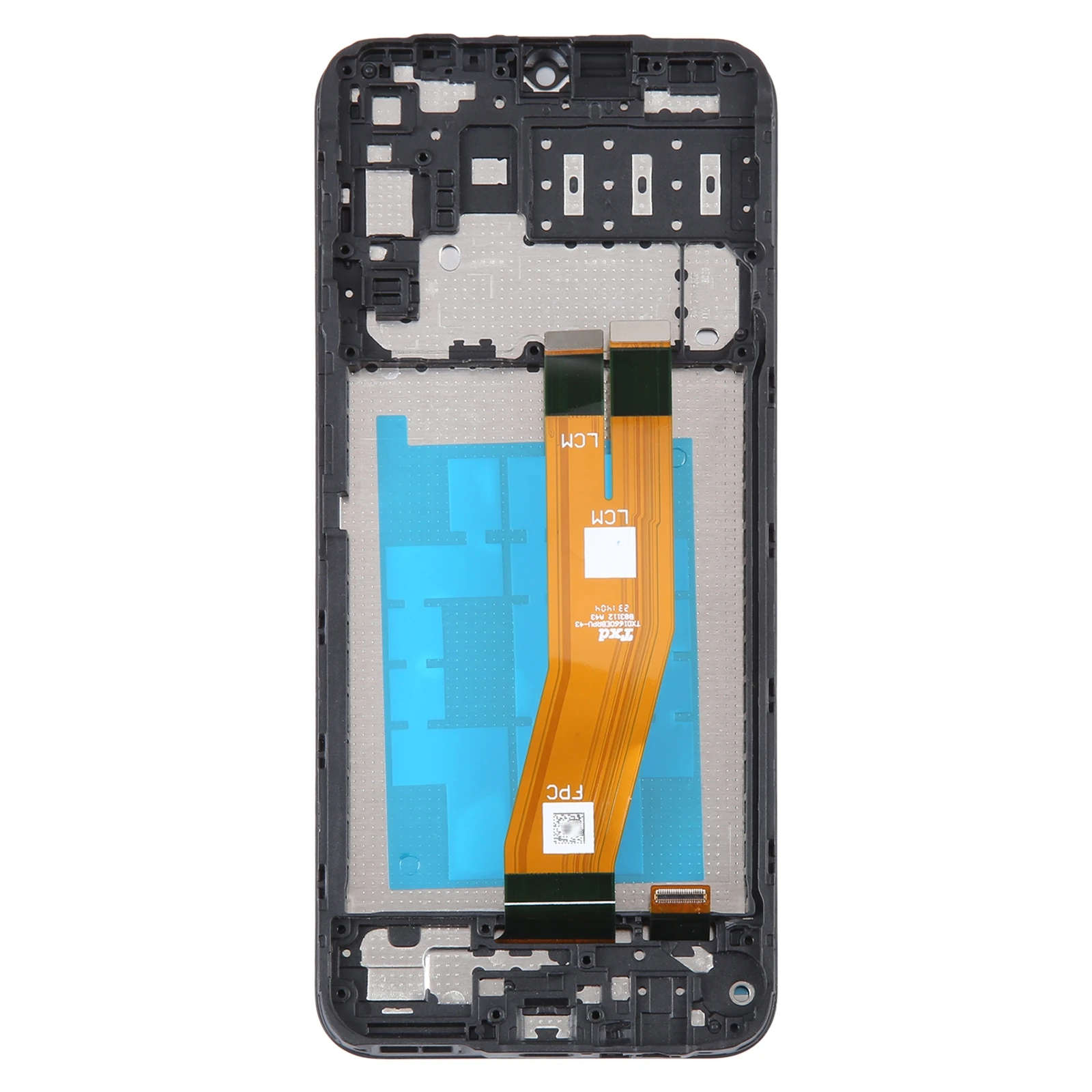 For Samsung Galaxy A14 SM-A145F AMOLED LCD Screen Digitizer Full Assembly with Frame