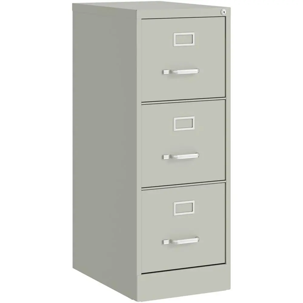 

#3 Drawer 40" Light Gray Metal Filing Cabinet Lockable Pre-Assembled Letter Size for Home Office, Customized