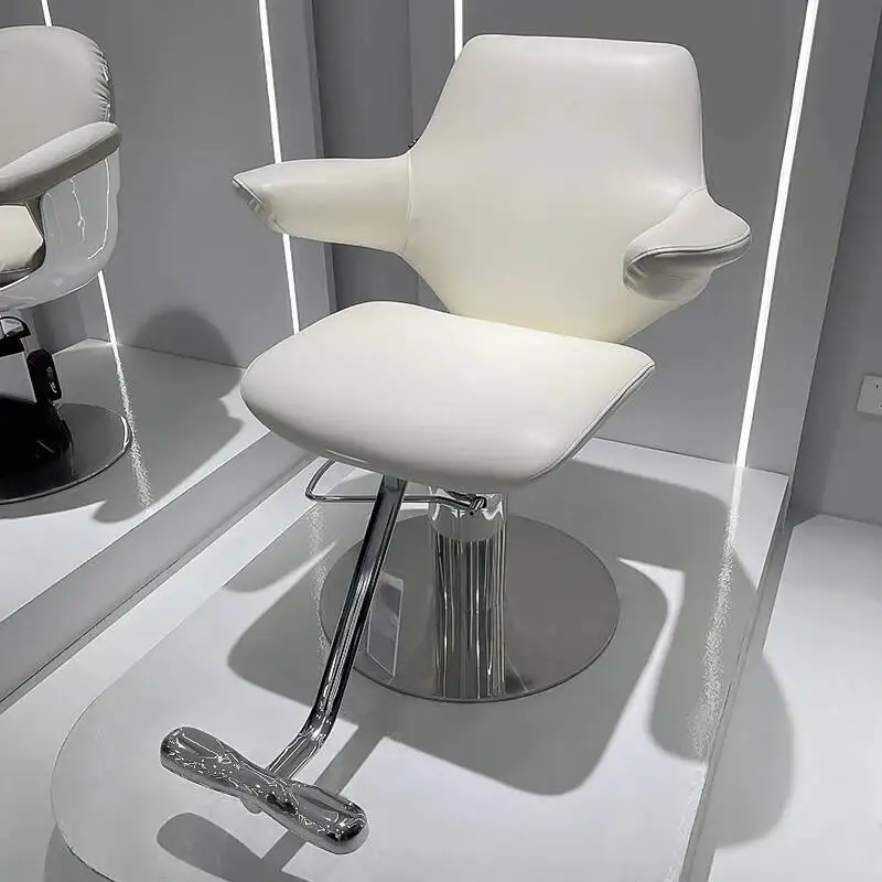 

Профессиональное вращающееся кресло для салона красоты класса люкс, классическое коммерческое современное эргономичное кресло-барбершоп, мебель для салонов