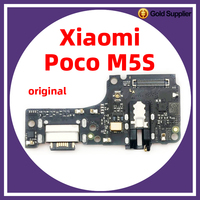 Original For xiaomi Poco M5S Dock Connector USB Charger Charging Port Flex Cable Board Replacement