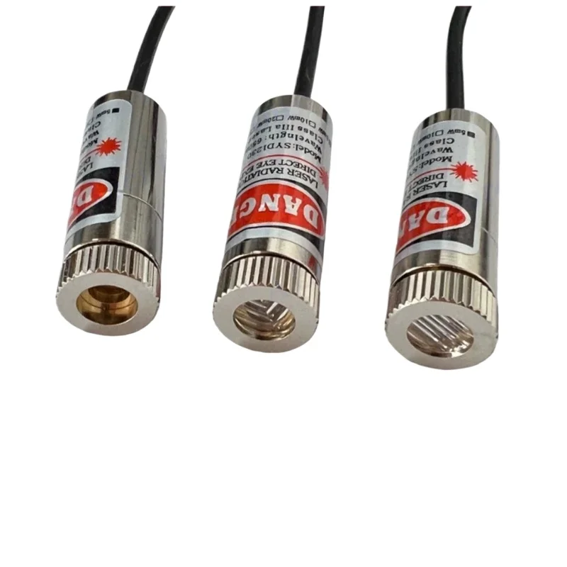 USB Connector Laser Module 12mm 5mw Adjustable Focus Red Diode Laser Head Industrial Level 650nm Dot Line Cross Beam Location