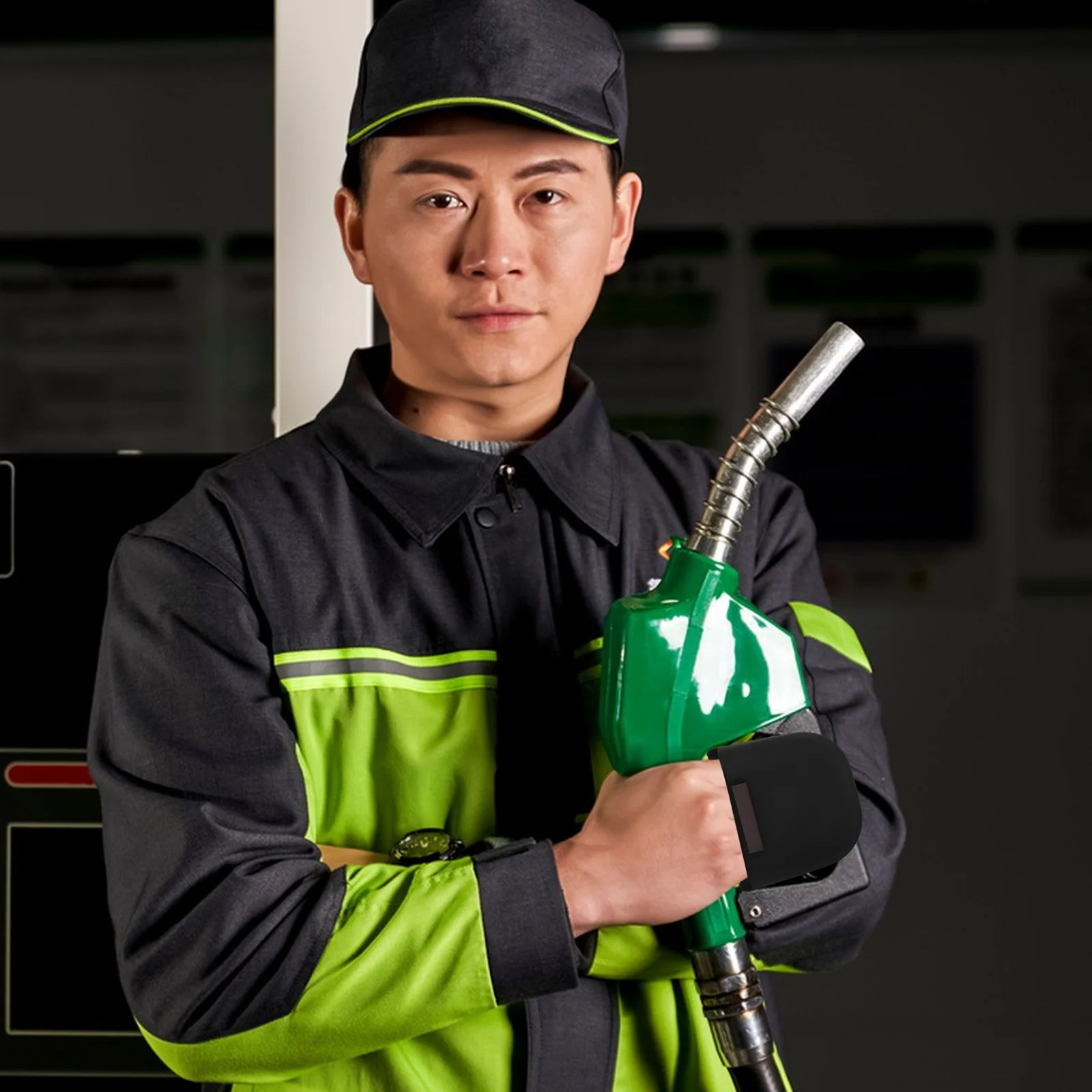 

Silicone Refueling Glove Reusable Fueling Nozzle Cover For Gas Pump Protection Automotive Outdoor Use Protective Gloves