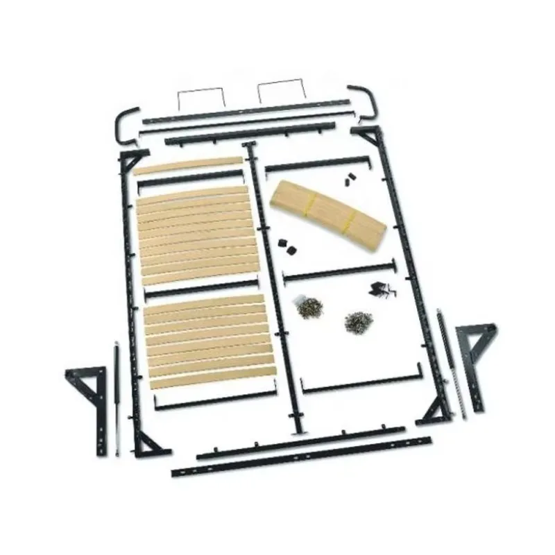 Factory Price Hidden Folding Wall Murphy Bed Steel Bed Frame With Spring Mechanism раскладушка кровать спальный мешок سرير