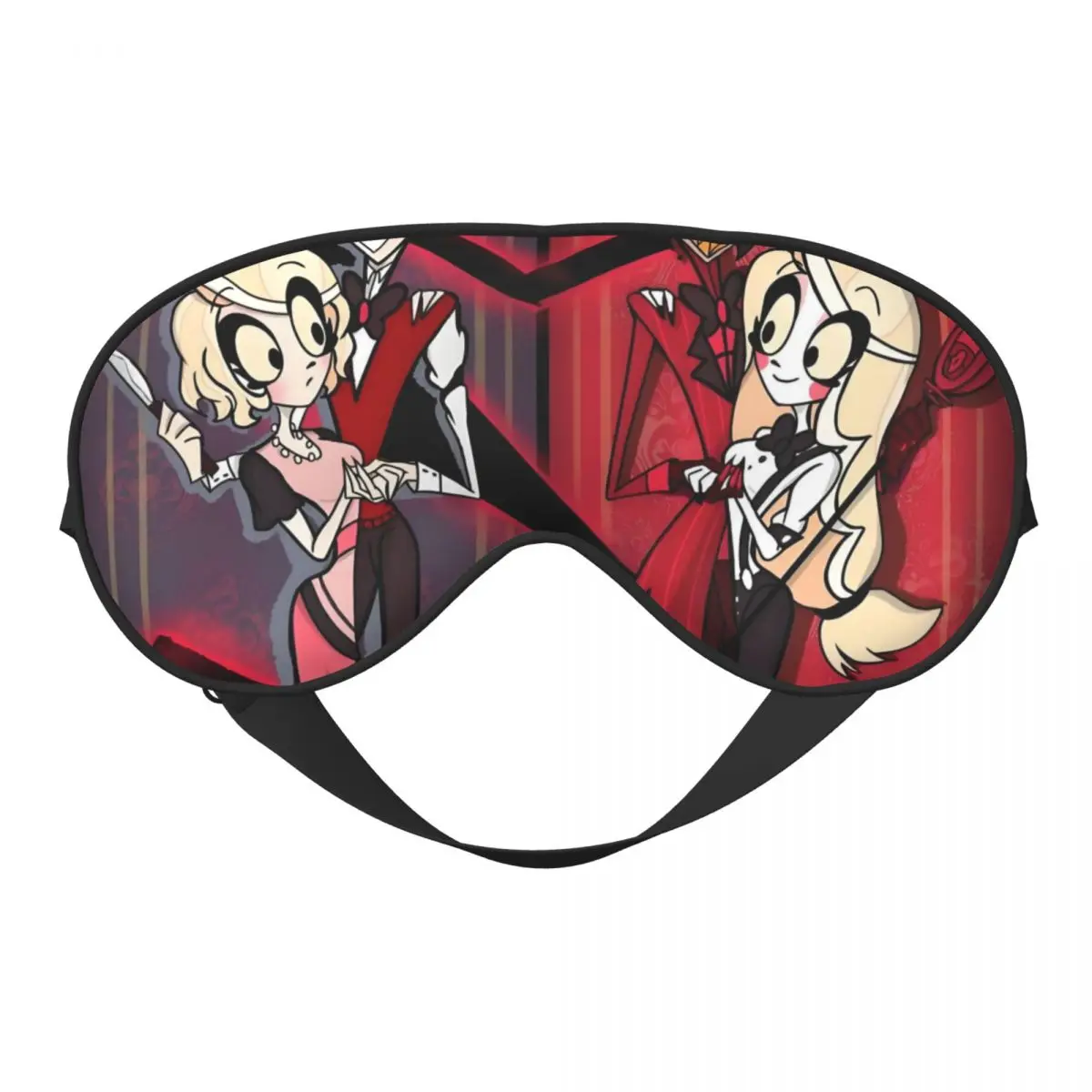 

Hazbins Hotels Soft Eye Mask Sleeping Blindfold Musical Comedy Lunch Break Men Women Eyepatch Nap Health Eye Covers