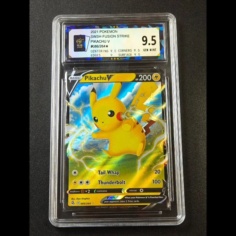 Tienda de Cartas de Anime Pokémon, PTCG, Carta Coleccionable Original de Pokémon, Policarbonato Prisma, PCG, CCIC, Carta con Clasificación CGC, Entrenador Pokémon